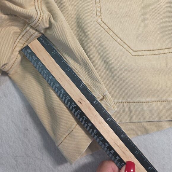 Spanx Pull On Shorts Denim Chino Women's Large Stretch Lightweight Tummy Control - Picture 9 of 10